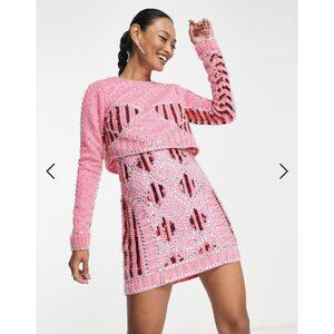 Asos embellished dress